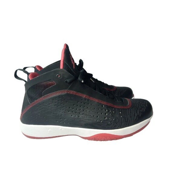 Air Jordan 2011 iD Men\'s Size 13  Shoes Multicolor Black Red White main image 4